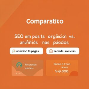 Comparativo: SEO em posts orgânicos vs. anúncios pagos nas redes sociais