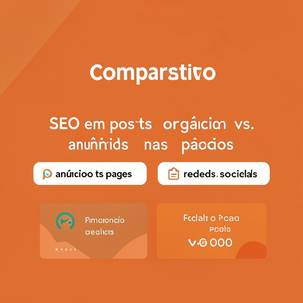 Comparativo: SEO em posts orgânicos vs. anúncios pagos nas redes sociais